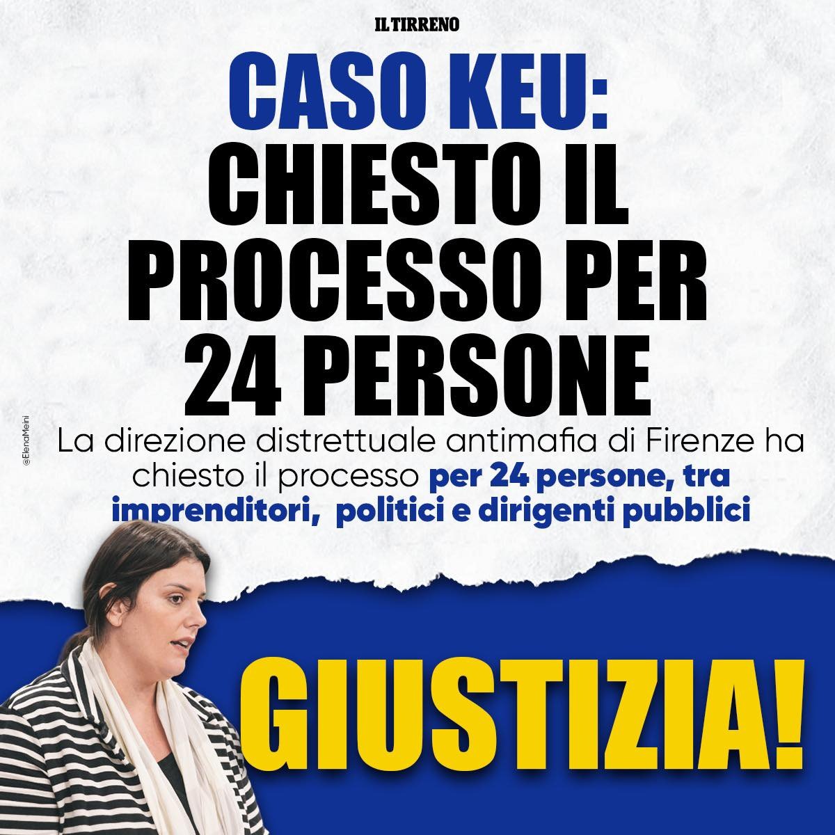 Processo per 24 persone