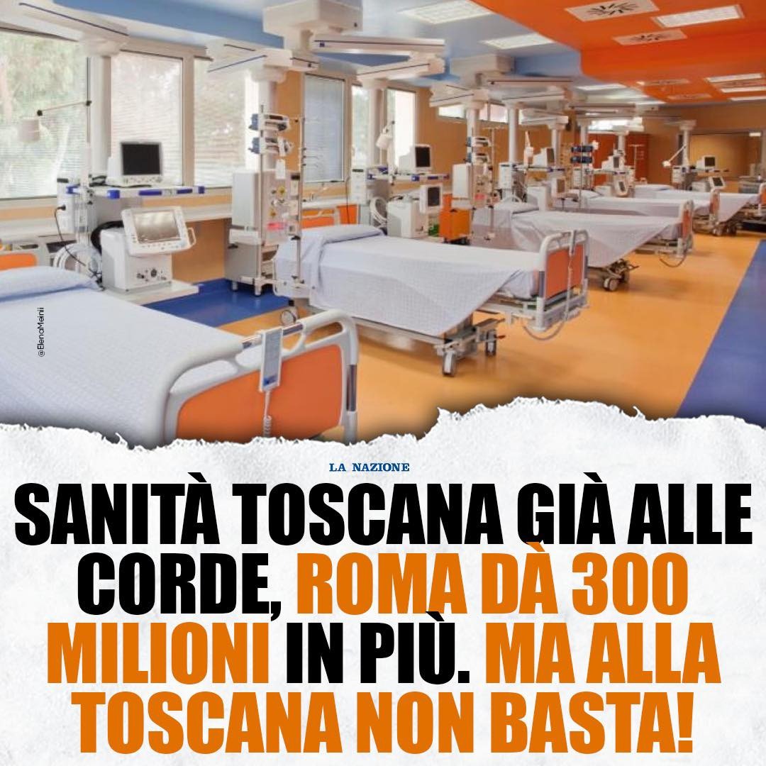 Sanità Toscana alle corde